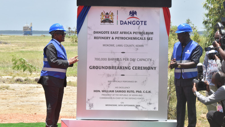 Kenya : Dangote lance le chantier d’une raffinerie de 16 milliards de dollars à Lamu