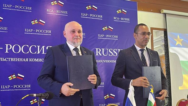 La Russie et la Centrafrique renforcent leur coopération à l’issue de leur première commission intergouvernementale à Bangui