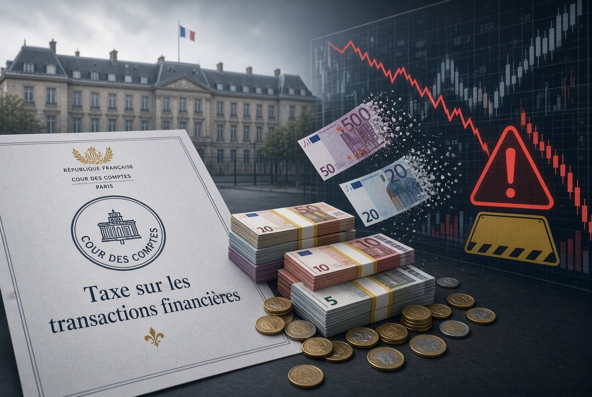 Taxe sur les transactions financières en France : la Cour des comptes alerte sur les risques d’un élargissement