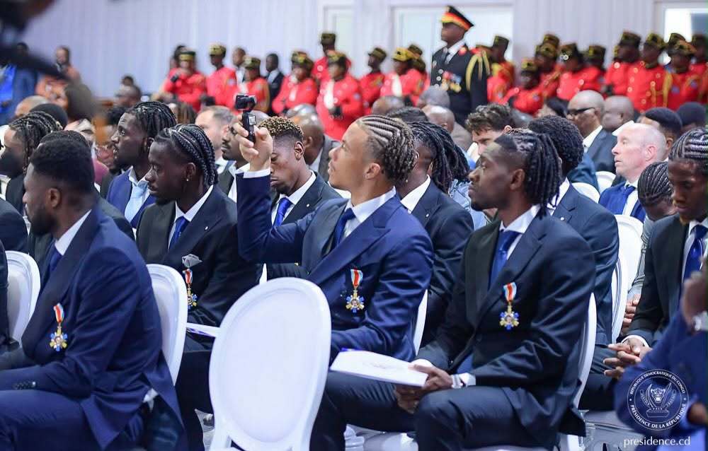 RDC : les Léopards décorés après leur parcours historique au Mondial 2026
