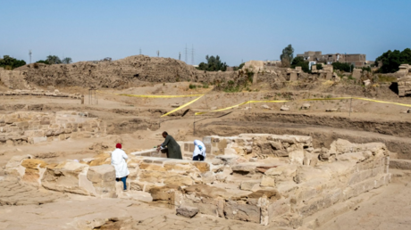 Égypte : un pressoir à raisin antique découvert près du temple de Sekhmet