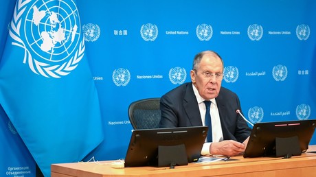 Sergueï Lavrov  a tenu une conférence de presse de clôture à l'Assemblée générale des Nations unies