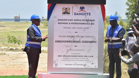 Kenya : Dangote lance le chantier d’une raffinerie de 16 milliards de dollars à Lamu