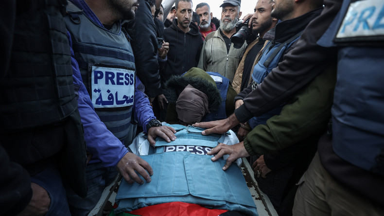 Gaza : huit Palestiniens tués dans des frappes israéliennes, dont un journaliste