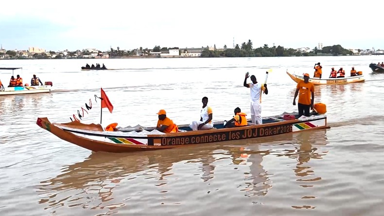 JOJ Dakar 2026 : Saint-Louis vibre au rythme du passage de la flamme olympique