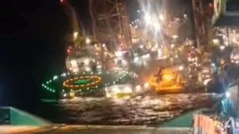 Gabon : un mort et quatre disparus après le naufrage d’une plateforme pétrolière