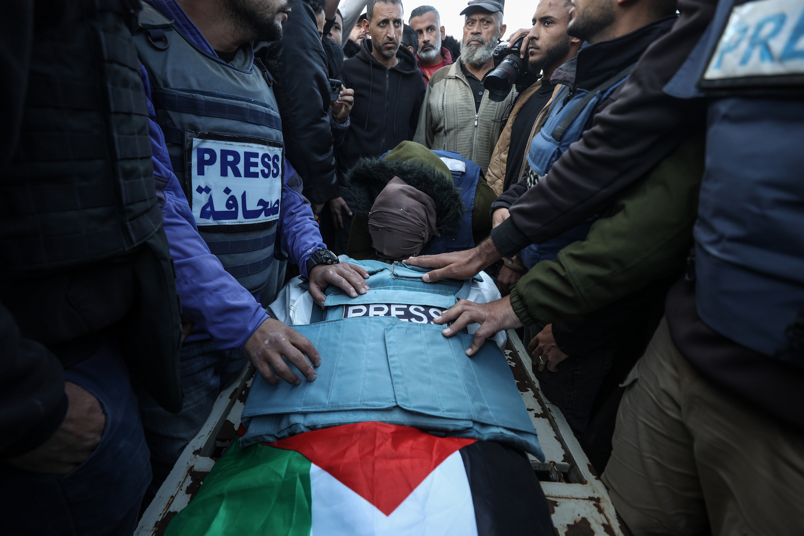 Gaza : huit Palestiniens tués dans des frappes israéliennes, dont un journaliste