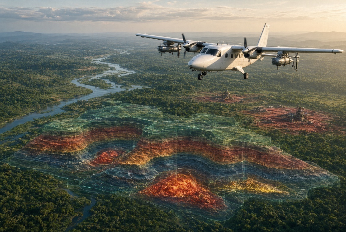RDC : lancement d'un vaste programme de cartographie aéroportée