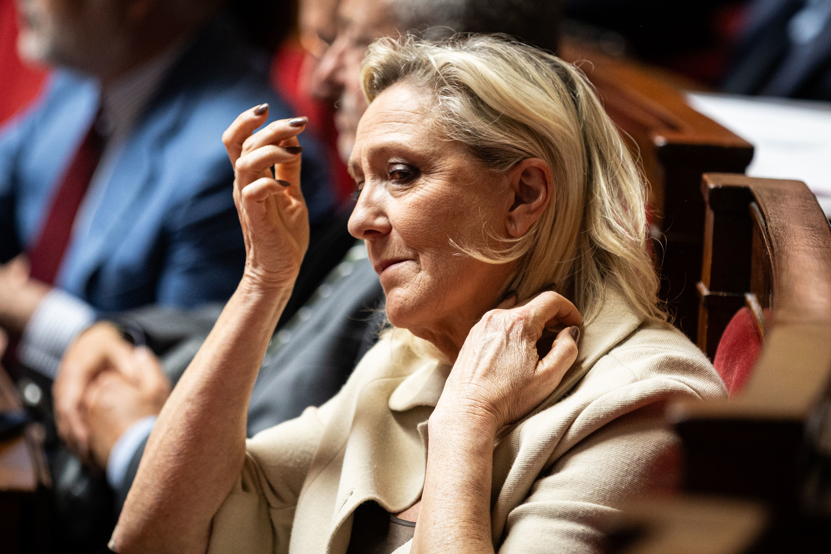 Présidentielle en France : Le Pen jugée la plus compétente pour diriger le pays, devant Philippe et Mélenchon, selon un sondage