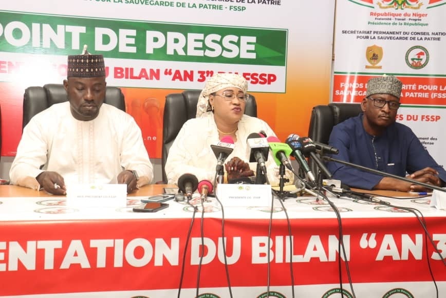 Niger : le Fonds de solidarité pour la sauvegarde de la patrie fait le bilan de sa 3ᵉ année d’existence