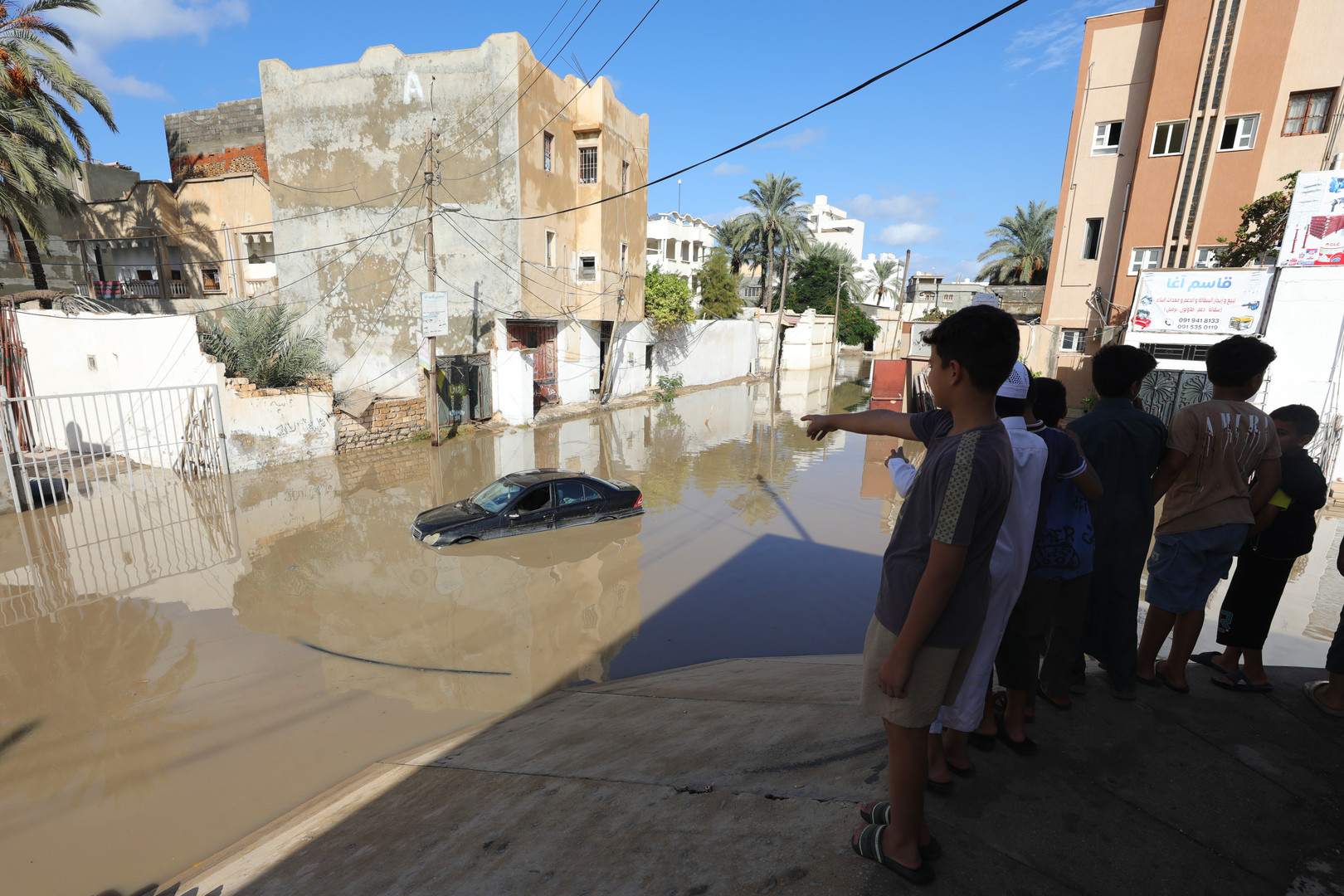 Libye : deux morts après des pluies torrentielles à Tripoli