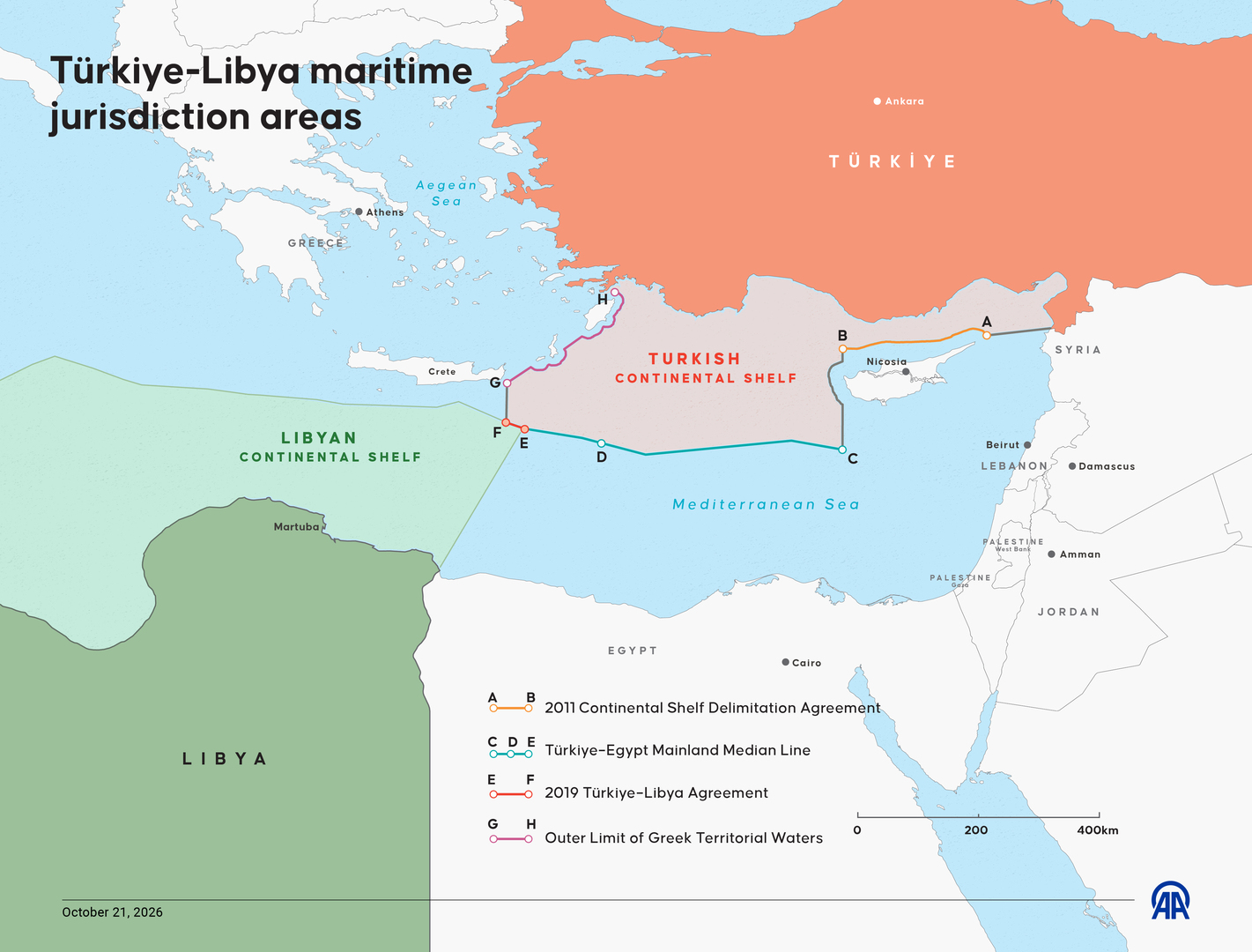 Libye-Turquie : ratification d’un accord maritime contesté