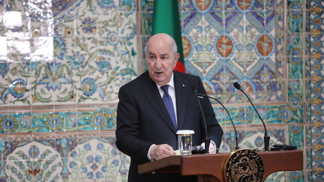 Le président algérien Abdelmadjid Tebboune en juillet 2026.