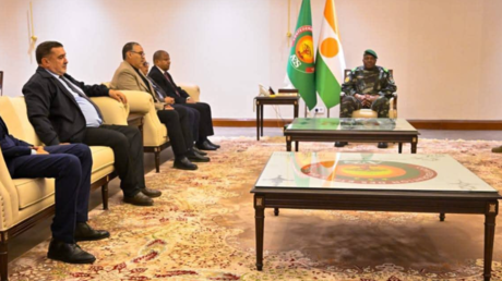 Le président du Niger reçoit l’ambassadeur d'Algérie et des experts