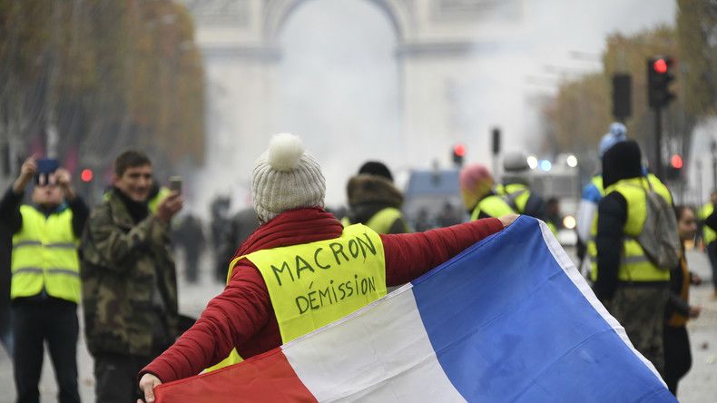 24/11/2018 : l'Acte 2, des vagues jaunes convergent sur Paris
