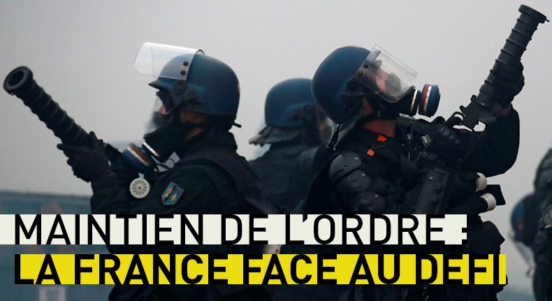 Maintien de l’ordre : la France face au défi