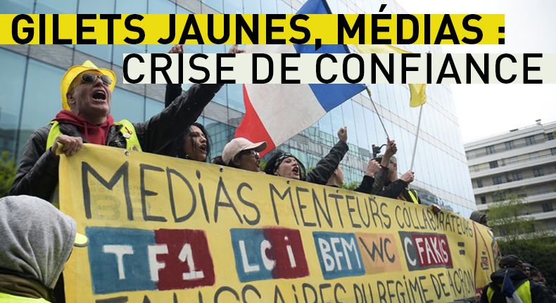 Gilets jaunes, médias : crise de confiance
