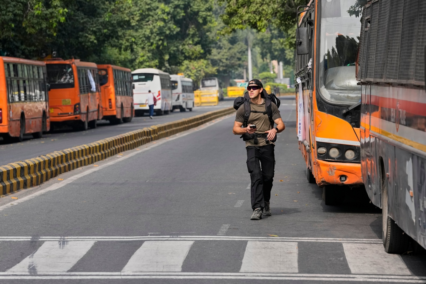 जंतर मंतर से पहले ही प्रदर्शन पर पुलिस का एक्शन, तस्वीरों में देखें ताजा हाल