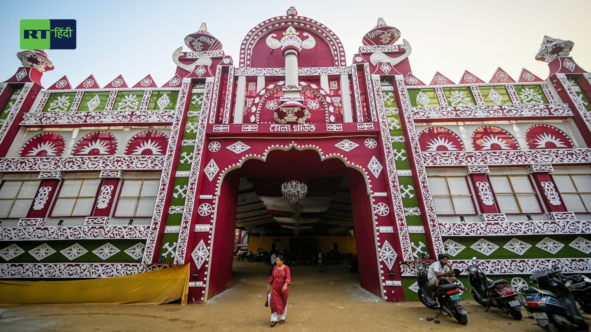 बौद्ध आर्किटेक्चर,हवा महल से लेकर राम मंदिर तक ... इन दुर्गा पूजा के पंडालों से नहीं हटेगी नजर
