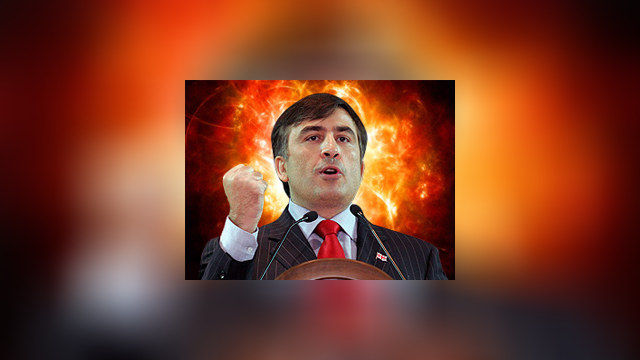 «Большая страна напала на маленькую страну» - Саакашвили