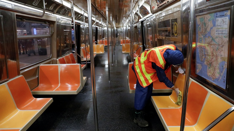 Das Erste: коронавирус очистил нью-йоркское метро от грязи — и избавил от пассажиров