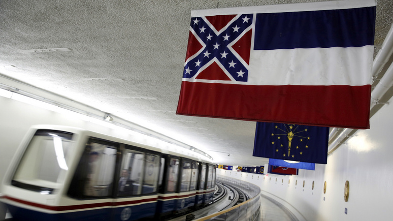 USA Today: штат Миссисипи спустит «конфедератский» флаг — но раздробленность останется