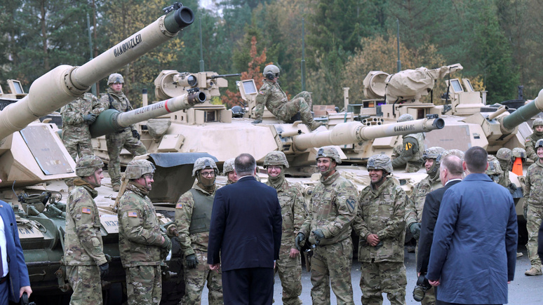 FAZ: вывод войск из Германии ослабит НАТО и сорвёт планы по устрашению России