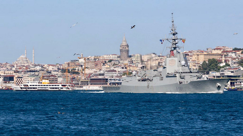 УП: в Чёрное море вошли корабли НАТО для учений