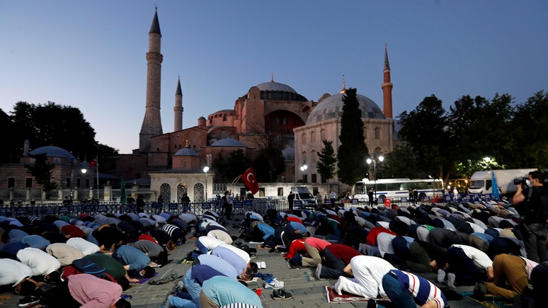 Le Figaro: Эрдоган превратил Святую Софию в мечеть, чтобы предстать защитником мусульман всего мира