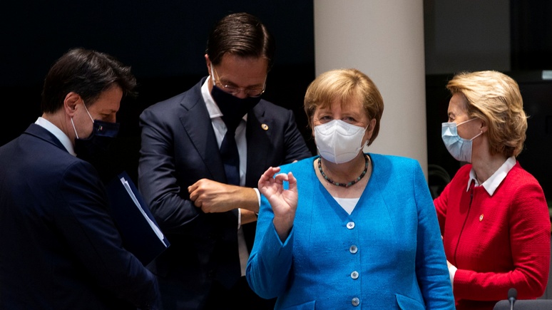 Zeit: на саммите ЕС Меркель приятно удивила Европу исторической сменой курса