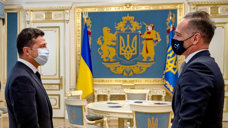 SZ: «твёрдо стоим на вашей стороне» — Маас заверил Украину в поддержке Германии