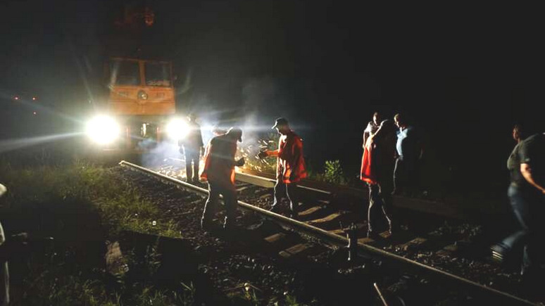 Вести: на Украине пытались взорвать поезд с топливом из Белоруссии