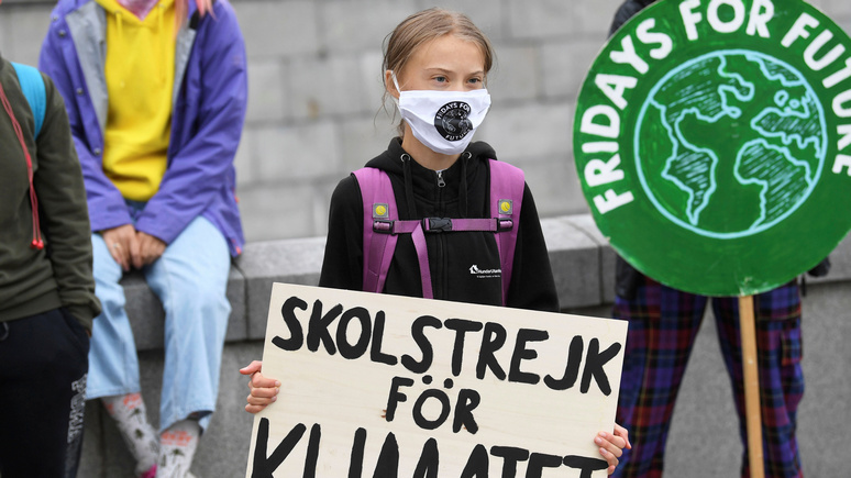 Guardian: Грета Тунберг велела мировым лидерам не сваливать борьбу против климатического кризиса на детей