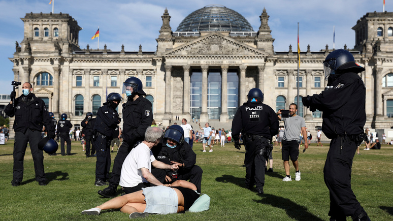 FAZ: в Берлине задумались об укреплении безопасности здания рейхстага