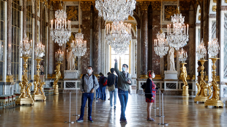 Le Point: больше смотрителей, чем посетителей — вновь открывшийся Версаль остался без иностранных туристов