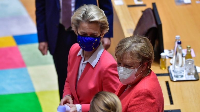 Focus: в решении финансовой дилеммы ЕС дело за Меркель и фон дер Ляйен