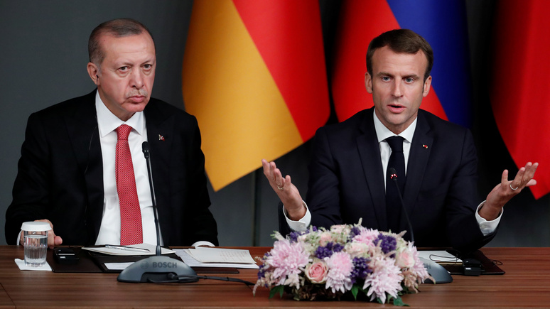 Le Figaro: Макрон, наконец, дождался поддержки от оппозиции — нужно было лишь повздорить с Эрдоганом