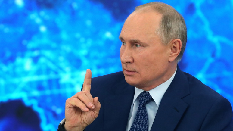 Sky: Путин назвал разработку гиперзвукового оружия реакцией на новую гонку вооружений