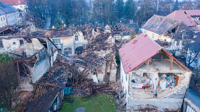 112: землетрясение в Хорватии нанесло ущерб украинскому посольству