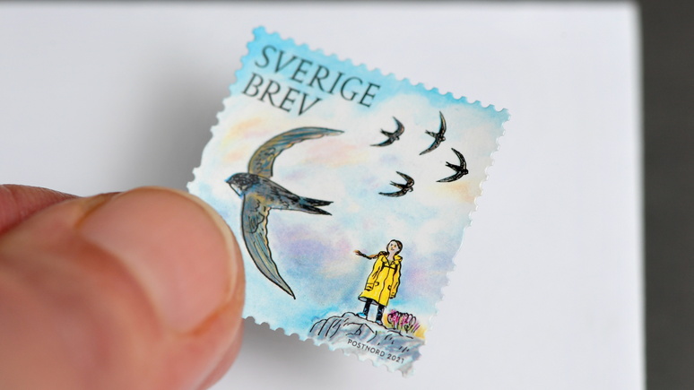Guardian: о важности экологии Грета Тунберг теперь будет напоминать шведам с почтовых марок
