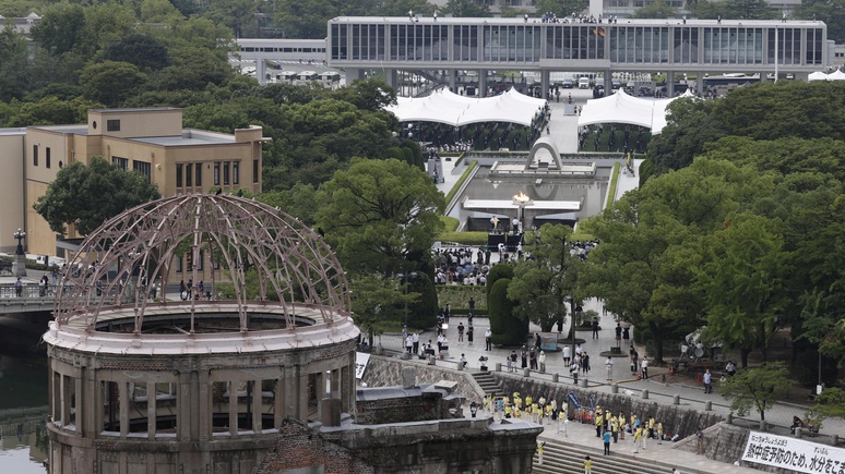 Mainichi: Музей мира в Хиросиме перевёл часы из-за американского ядерного испытания