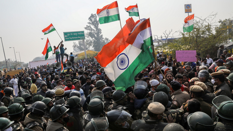 Breitbart: в Индии завели дело на Грету Тунберг за подстрекательство к протестам