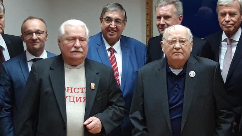 Лех Валенса поздравил Горбачёва с юбилеем: «Мы с вами ещё поможем миру решить некоторые проблемы»