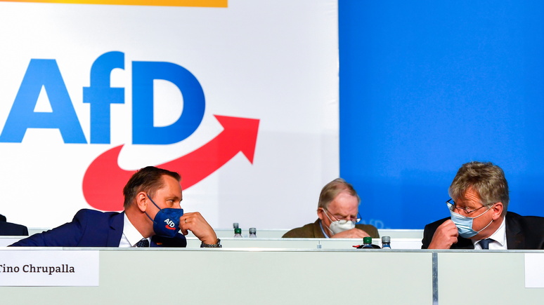 Bild: партия АдГ провозгласила целью выход Германии из ЕС