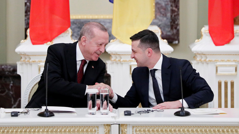 Эксперт: Зеленский покупает встречу с Эрдоганом ценой продажи стратегических предприятий