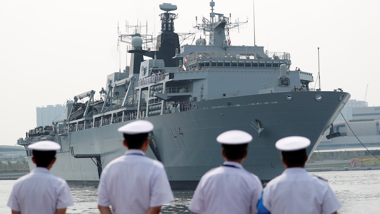 DE: противодействие «российской агрессии» — Великобритания направит в Балтийское море десантный корабль