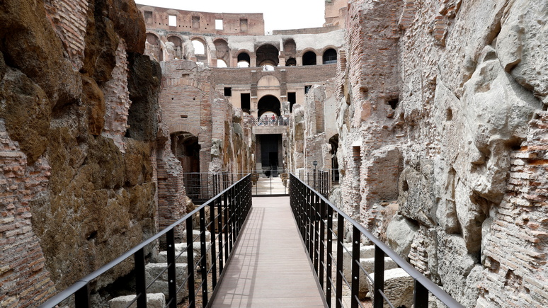 Guardian: «памятник внутри памятника» — Колизей открывает свои подземные коридоры для посетителей
