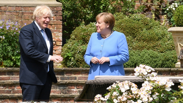 FAZ: визит Меркель к Джонсону развеял надежды британцев на отпуск в Европе 