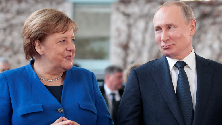 Welt о сделке США и Германии по «Северному потоку — 2»: Меркель сделала Путину прощальный подарок