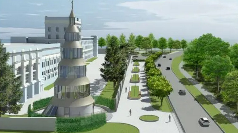СТРАНА: Нацгвардия построит «главный военный храм Украины» с блокпостом и гильзами